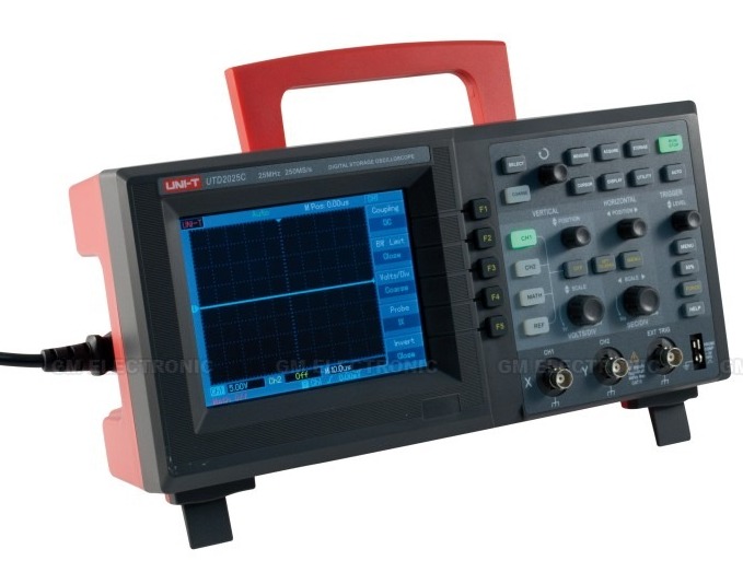 osciloskop dvoukanalovy 25mhz uni t hc ut2025c obrazek 1
